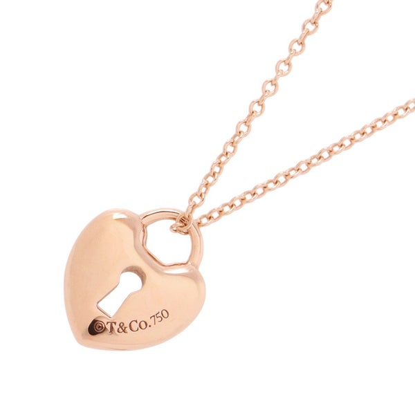 ティファニー ネックレス ハートロック K18PGピンクゴールド Tiffany&Co. ペンダント ジュエリー