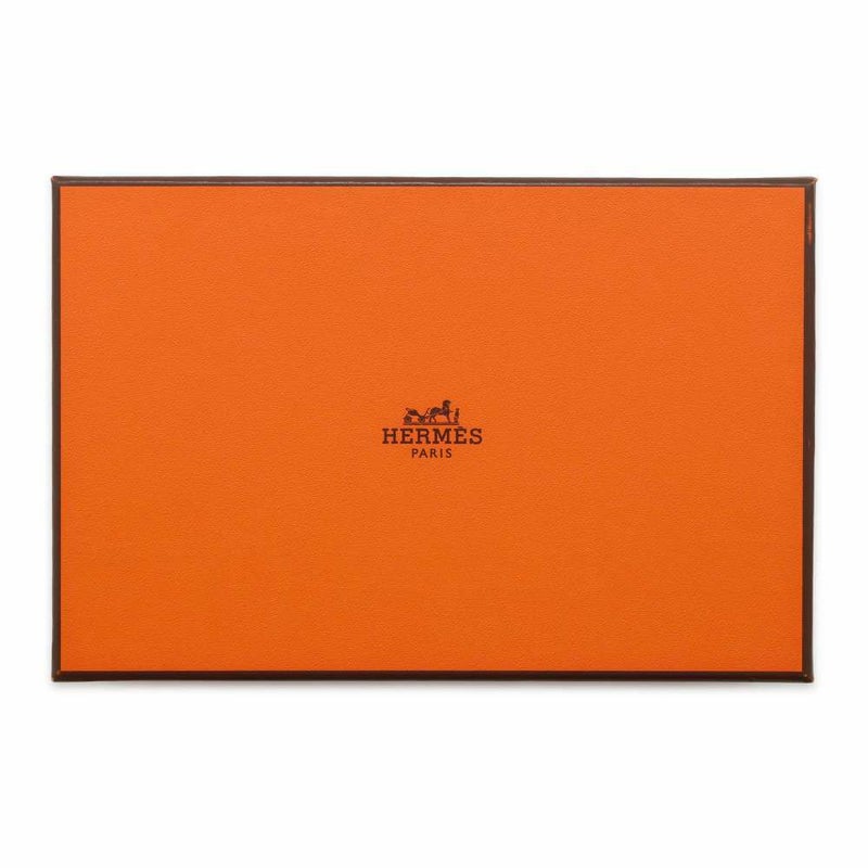 エルメス 長財布 ベアンスフレ マチ有り グリスペール/シルバー金具 ヴォーエプソン B刻印 HERMES 財布