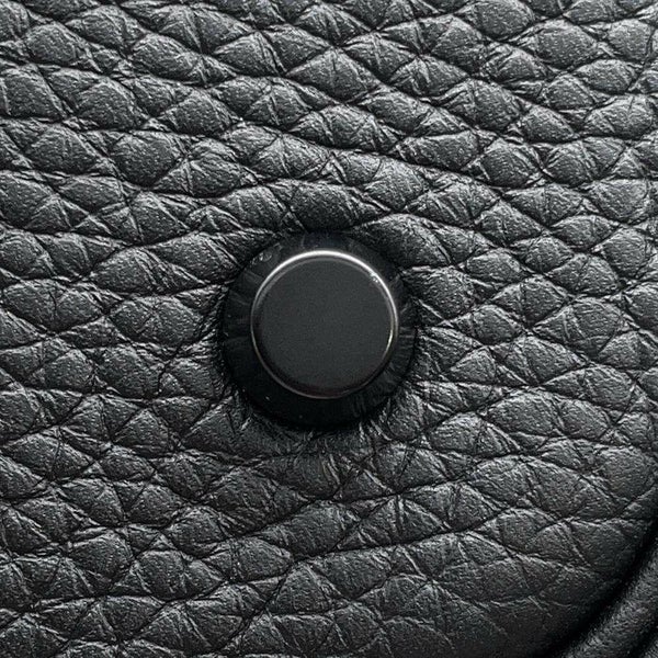 エルメス ハンドバッグ ピコタンロックMM ソーブラック/ブラック金具 トリヨンクレマンス Z刻印 黒