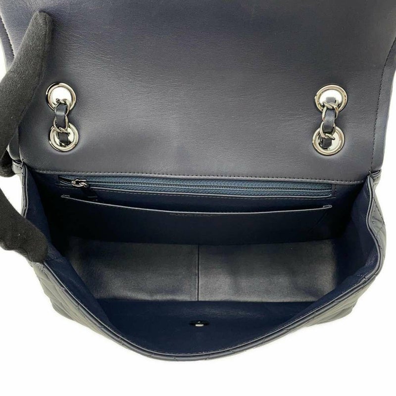 シャネル チェーンショルダーバッグ マトラッセ ココマーク フラップ ラムスキン CHANEL 2wayバッグ