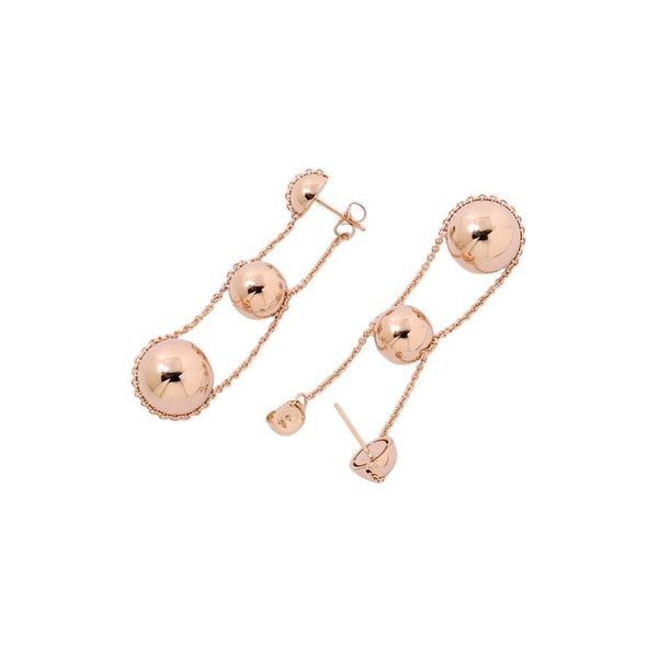 ティファニー ピアス ハードウェア トリプル ドロップ ピアス K18PGピンクゴールド Tiffany&Co. ジュエリー