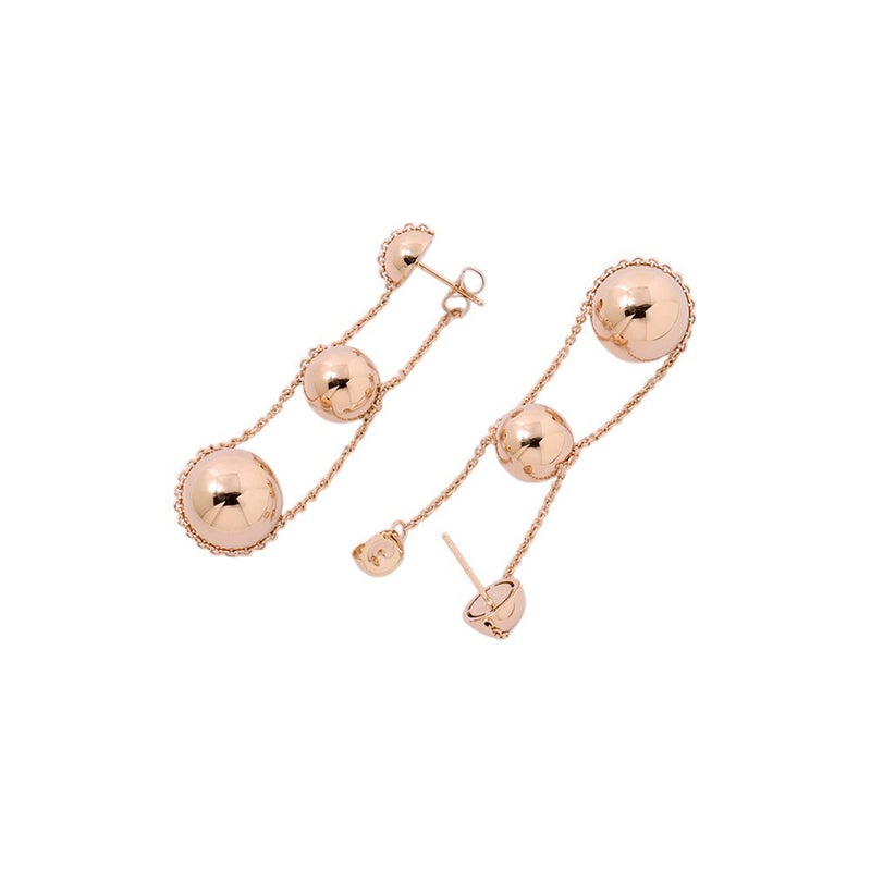 ティファニー ピアス ハードウェア トリプル ドロップ ピアス K18PGピンクゴールド Tiffany&Co. ジュエリー