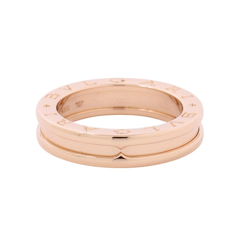 ブルガリ リング ビーゼロワン B-zero1 1バンド K18PGピンクゴールド サイズ53 335994 BVLGARI 指輪 ジュエリー