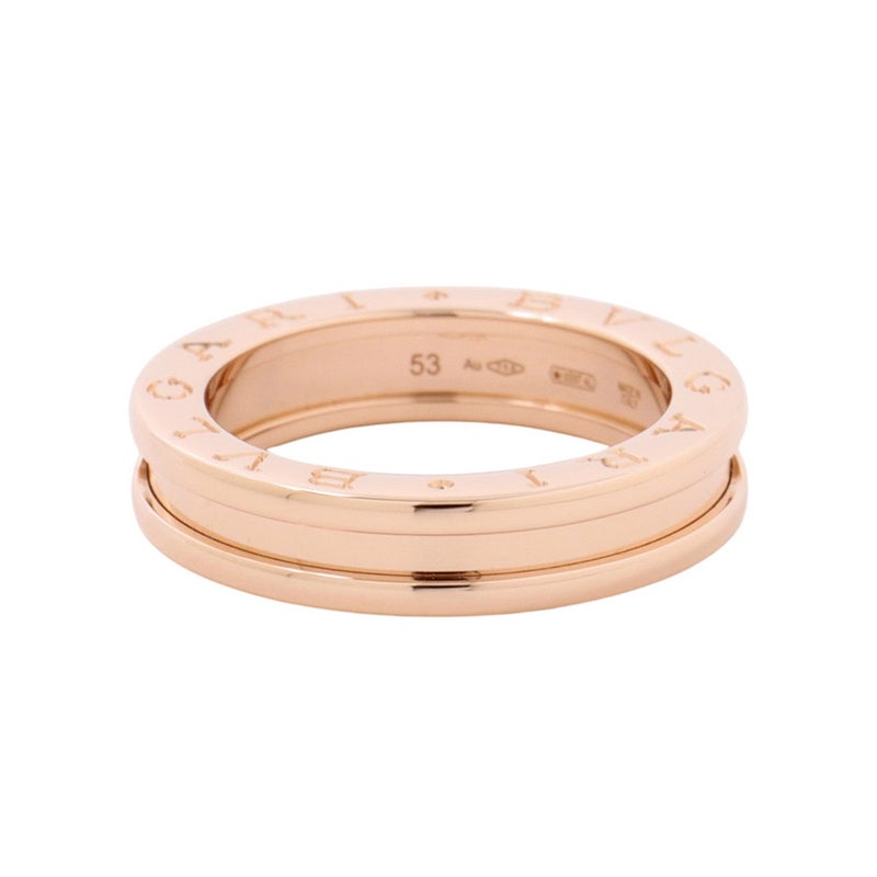 ブルガリ リング ビーゼロワン B-zero1 1バンド K18PGピンクゴールド サイズ53 335994 BVLGARI 指輪 ジュエリー