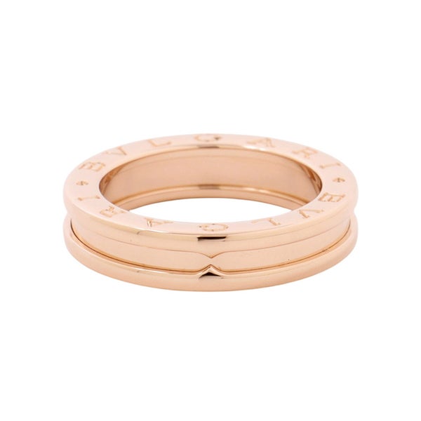 ブルガリ リング ビーゼロワン B-zero1 1バンド K18PGピンクゴールド サイズ53 335994 BVLGARI 指輪 ジュエリー