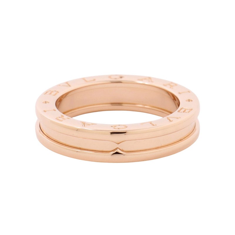 ブルガリ リング ビーゼロワン B-zero1 1バンド K18PGピンクゴールド サイズ53 335994 BVLGARI 指輪 ジュエリー