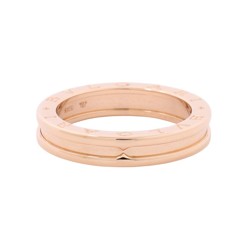 ブルガリ リング ビーゼロワン B-zero1 1バンド K18PGピンクゴールド サイズ61 336002 BVLGARI 指輪 ジュエリー