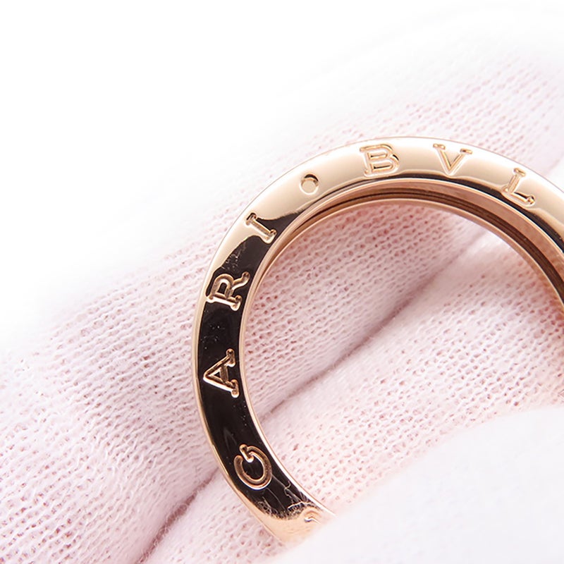 ブルガリ リング ビーゼロワン B-zero1 1バンド K18PGピンクゴールド サイズ61 336002 BVLGARI 指輪 ジュエリー