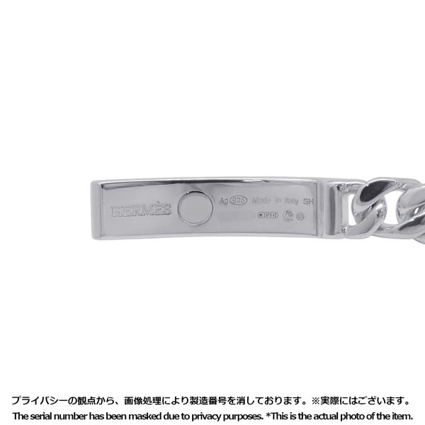 エルメス ブレスレット ケリーグルメットTPM SV925シルバー サイズSH HERMES ジュエリー