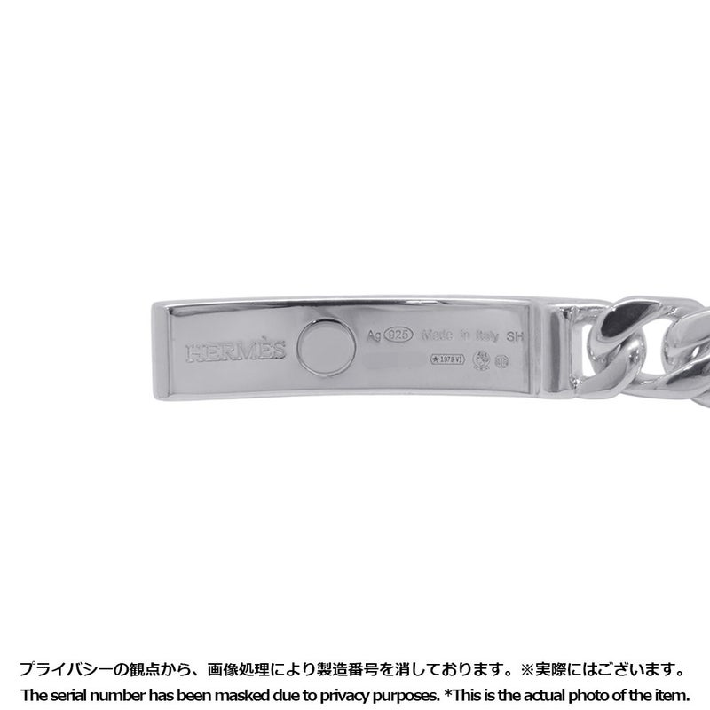 エルメス ブレスレット ケリーグルメットTPM SV925シルバー サイズSH HERMES ジュエリー