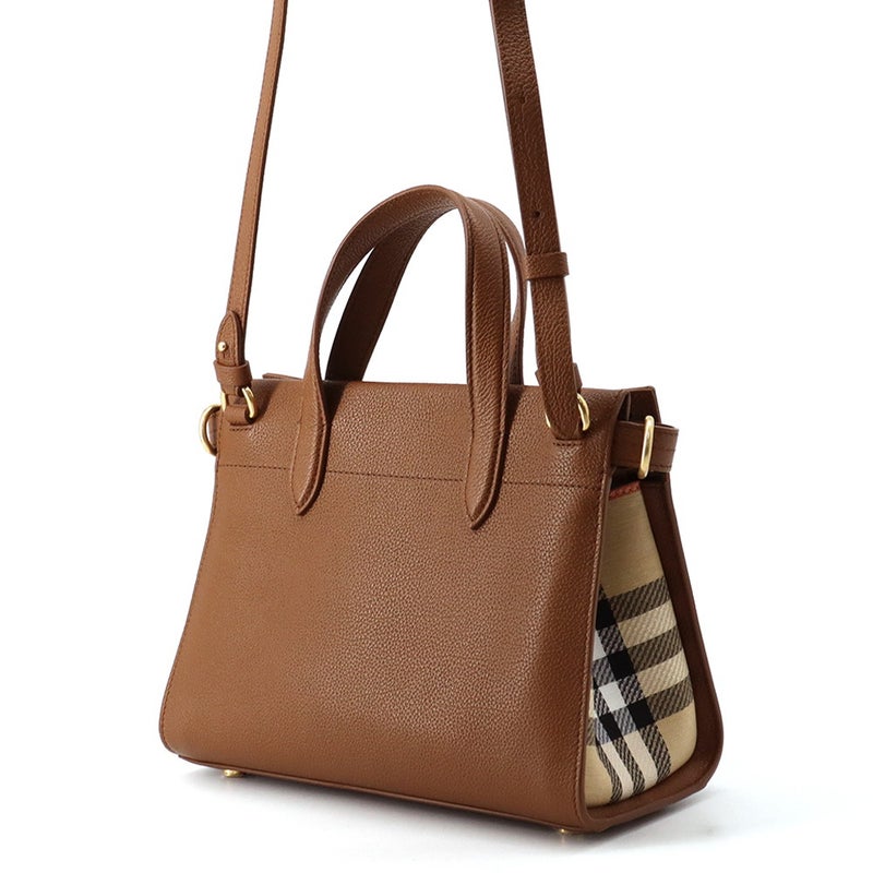 バーバリー ハンドバッグ コッツウォルズ ミニ レザー 81290931 BURBERRY  ２wayショルダー