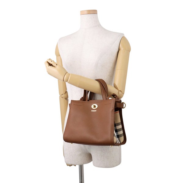 バーバリー ハンドバッグ コッツウォルズ ミニ レザー 81290931 BURBERRY  ２wayショルダー