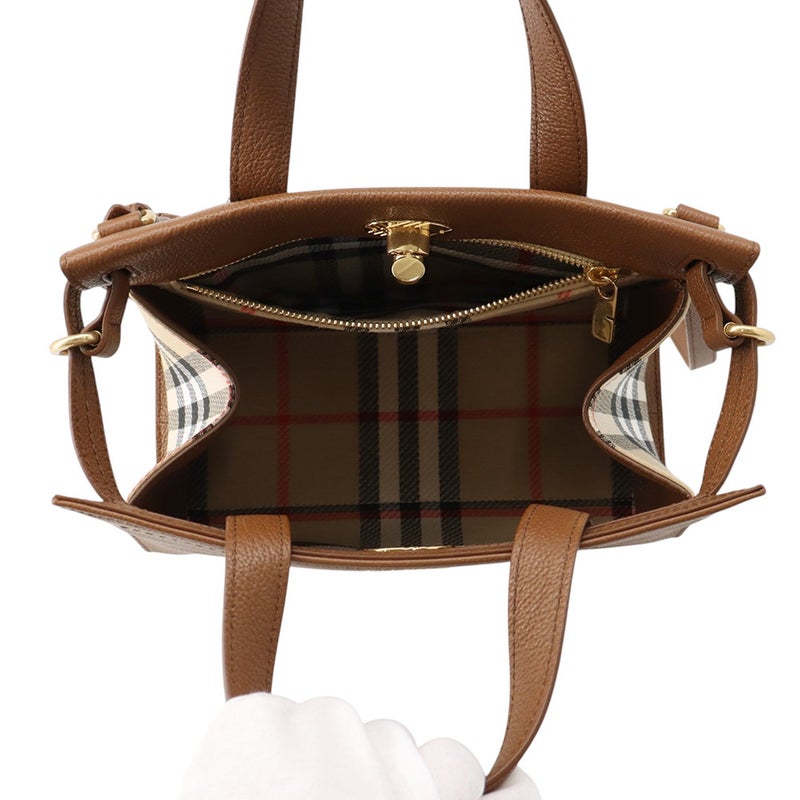 バーバリー ハンドバッグ コッツウォルズ ミニ レザー 81290931 BURBERRY  ２wayショルダー