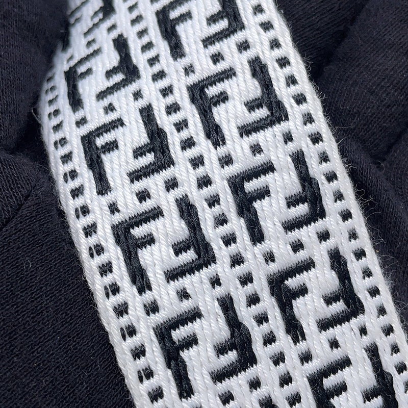 フェンディ ショルダーストラップ ズッカ FFロゴ ストラップ ユー キャンバス FENDI ストラップ 白 黒