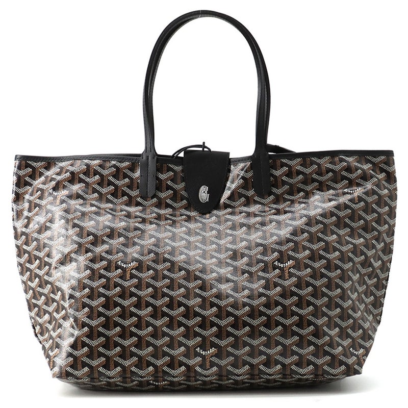 ゴヤール トートバッグ サンルイPM クリップ付 PVC/レザー STLCROPMLTY01CL01P GOYARD ポーチ付き