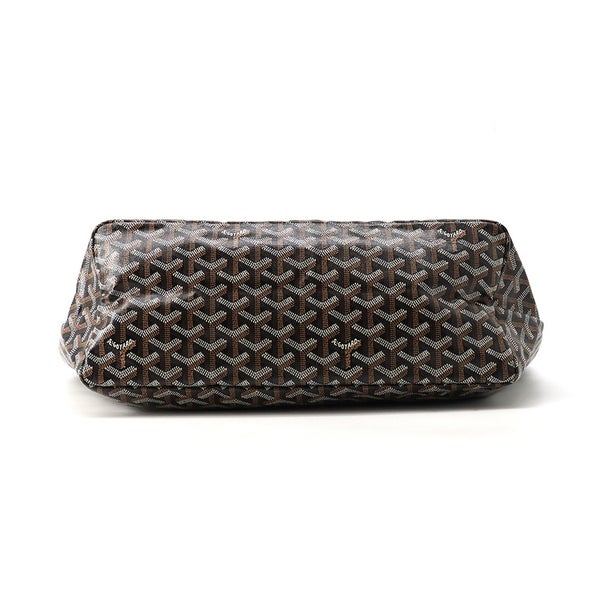 ゴヤール トートバッグ サンルイPM クリップ付 PVC/レザー STLCROPMLTY01CL01P GOYARD ポーチ付き