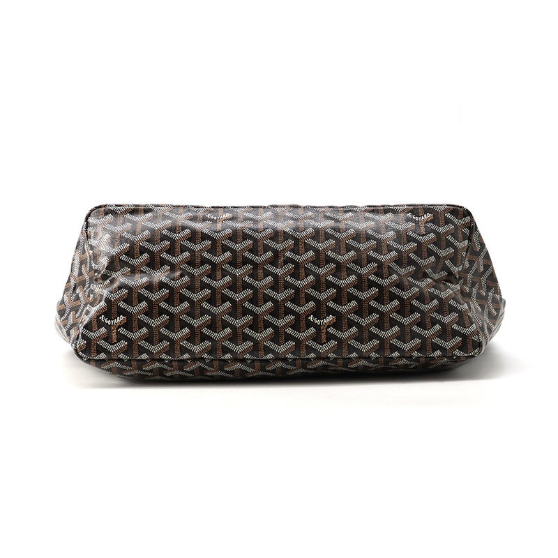 ゴヤール トートバッグ サンルイPM クリップ付 PVC/レザー STLCROPMLTY01CL01P GOYARD ポーチ付き