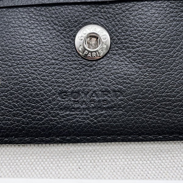 ゴヤール トートバッグ サンルイPM クリップ付 PVC/レザー STLCROPMLTY01CL01P GOYARD ポーチ付き