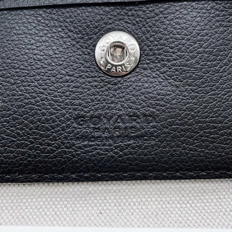 ゴヤール トートバッグ サンルイPM クリップ付 PVC/レザー STLCROPMLTY01CL01P GOYARD ポーチ付き