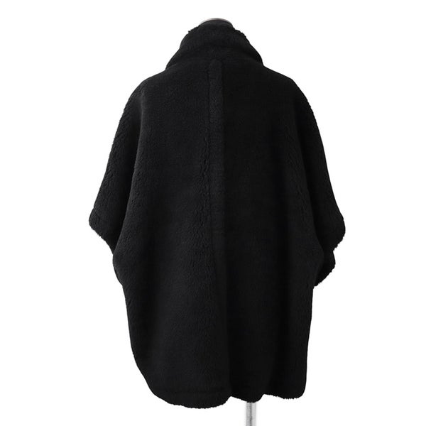 マックスマーラ コート テディベア ポンチョ アルパカ レディースサイズUNICA 4736125206008 MaxMara 黒