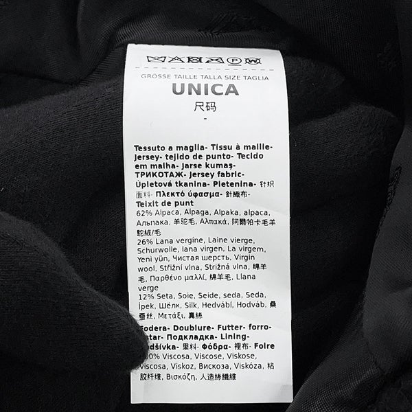 マックスマーラ コート テディベア ポンチョ アルパカ レディースサイズUNICA 4736125206008 MaxMara 黒