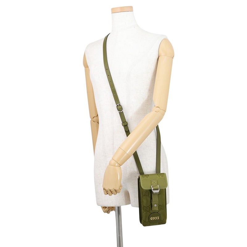 グッチ ショルダーバッグ オフ ザ グリッド GGナイロン/レザー 696018 GUCCI
