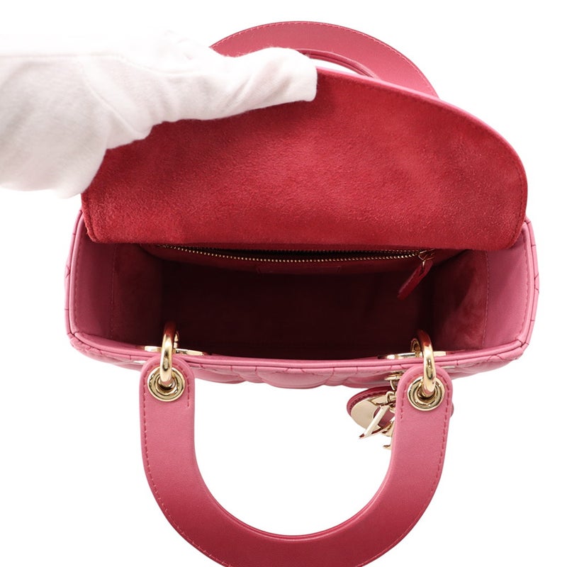 クリスチャン・ディオール ハンドバッグ レディディオール MY ABCDIOR カナージュ ラムスキン M0538OSJB M912 ２way セール品