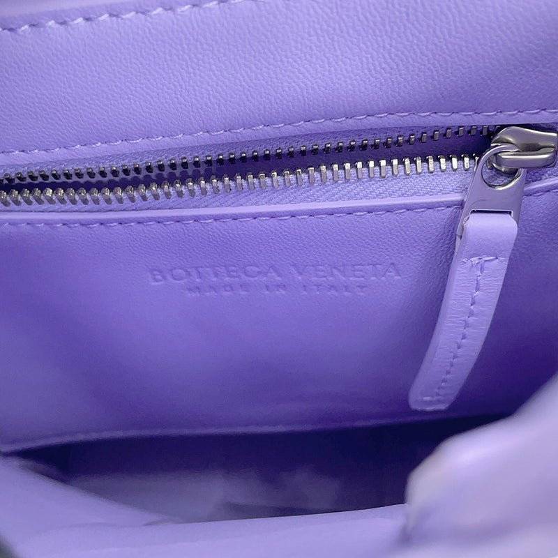 ボッテガヴェネタ ハンドバッグ ミニ カセット トート ラムスキン 709341 BOTTEGA VENETA 2way