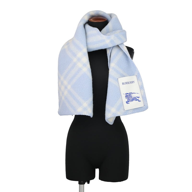バーバリー マフラー チェック ウール スカーフ 81258301 BURBERRY