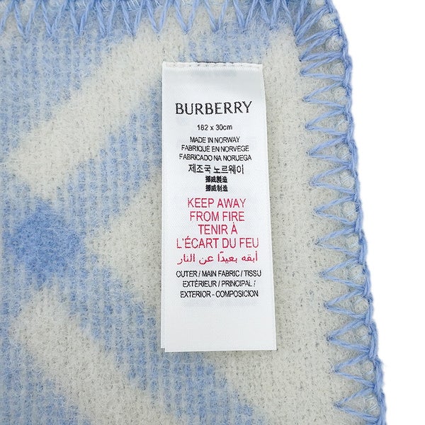 バーバリー マフラー チェック ウール スカーフ 81258301 BURBERRY