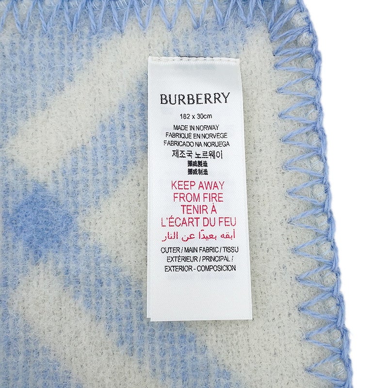 バーバリー マフラー チェック ウール スカーフ 81258301 BURBERRY