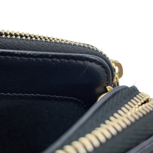 シャネル チェーンウォレット CCフィリグリー キャビアスキン A84450 CHANEL 長財布 黒