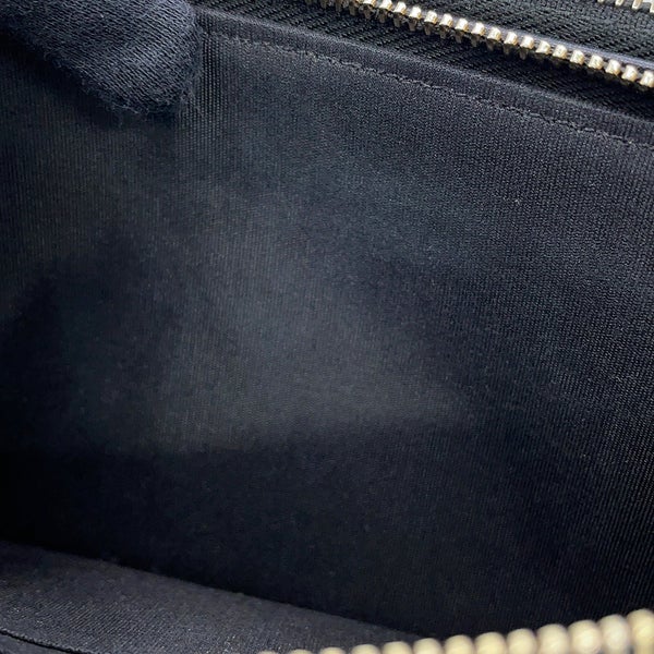 シャネル チェーンウォレット CCフィリグリー キャビアスキン A84450 CHANEL 長財布 黒