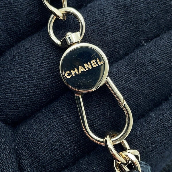 シャネル ウエストポーチ マトラッセ ココマーク キャビアスキン AP1952 CHANEL ベルトバッグ 黒