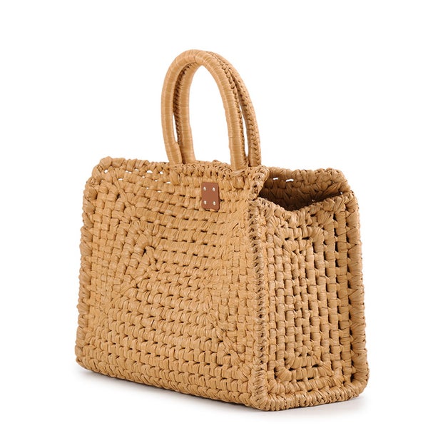サルヴァトーレ・フェラガモ ハンドバッグ スタジオ ラフィア 211101 Ferragamo