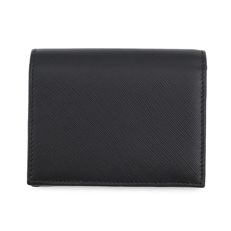 プラダ 財布 サフィアーノレザー トライアングルロゴ ウォレット 1MV204 PRADA 黒