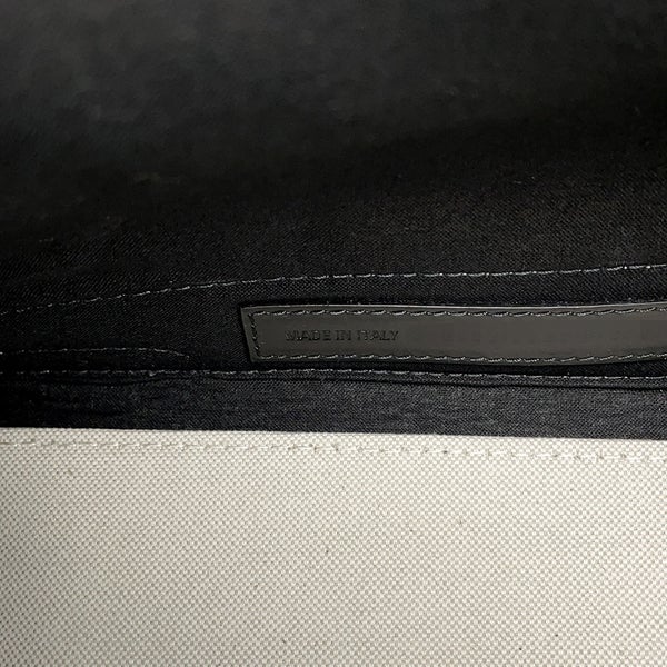 バレンシアガ トートバッグ ネイビーカバス S ポーチ付 339933 BALENCIAGA バッグ 黒 白