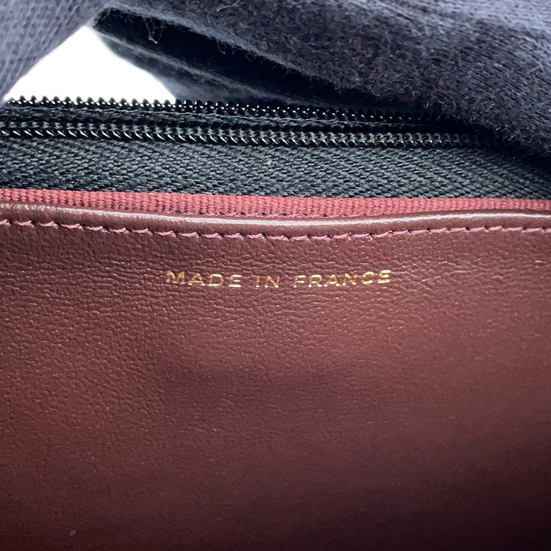 シャネル チェーンウォレット クラシック マトラッセ ココマーク ラムスキン AP0250 CHANEL 黒 財布