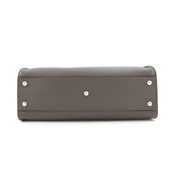 フェンディ ハンドバッグ ピーカブー レギュラー レザー/パイソン 8BN290 FENDI 2wayショルダー