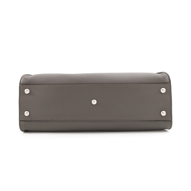 フェンディ ハンドバッグ ピーカブー レギュラー レザー/パイソン 8BN290 FENDI 2wayショルダー