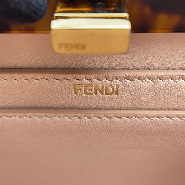 フェンディ ハンドバッグ ピーカブー アイシーユー ISeeU プチ レザー 8BN335 FENDI 2wayショルダーバッグ