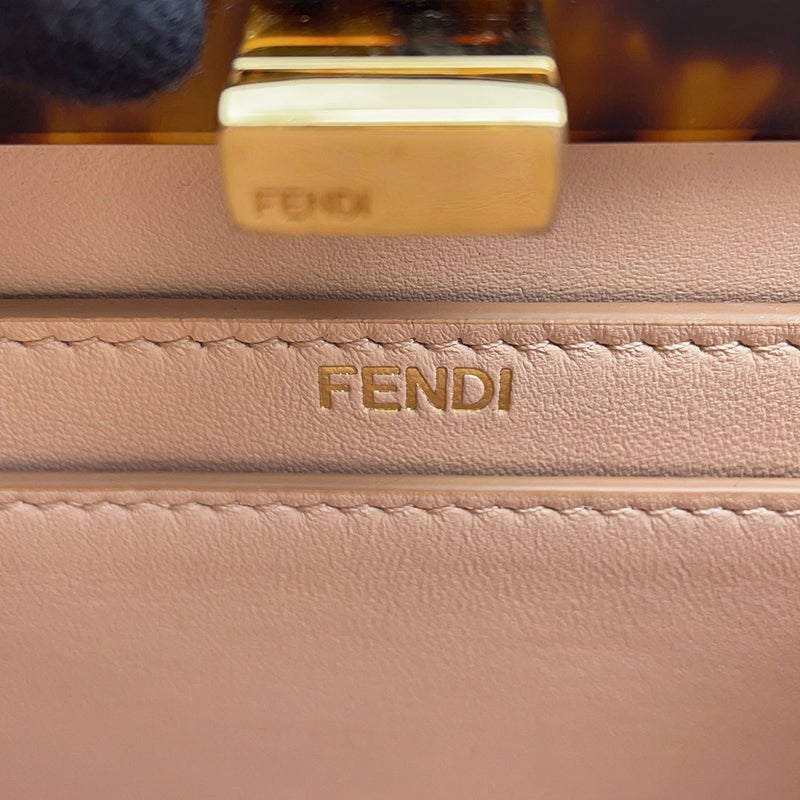 フェンディ ハンドバッグ ピーカブー アイシーユー ISeeU プチ レザー 8BN335 FENDI 2wayショルダーバッグ
