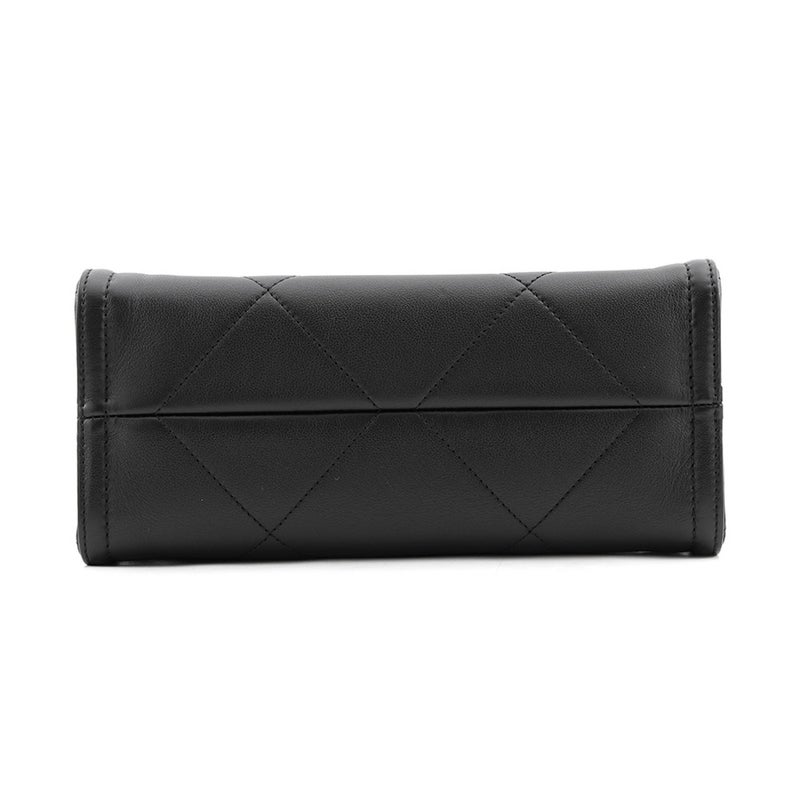 シャネル チェーンショルダーバッグ ショッピングバッグ マトラッセ ココマーク ラムスキン AS2750 CHANEL 黒