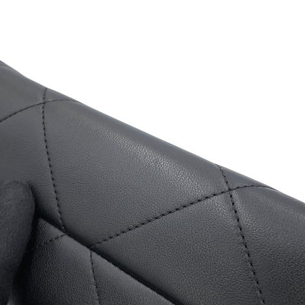 シャネル チェーンショルダーバッグ ショッピングバッグ マトラッセ ココマーク ラムスキン AS2750 CHANEL 黒