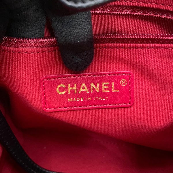 シャネル チェーンショルダーバッグ ショッピングバッグ マトラッセ ココマーク ラムスキン AS2750 CHANEL 黒