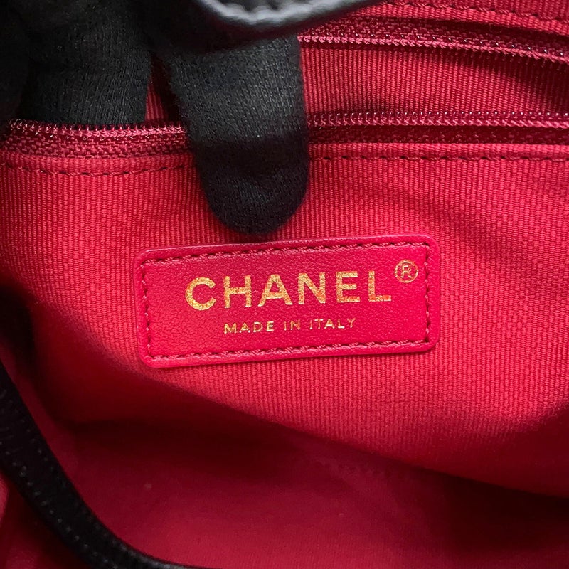 シャネル チェーンショルダーバッグ ショッピングバッグ マトラッセ ココマーク ラムスキン AS2750 CHANEL 黒