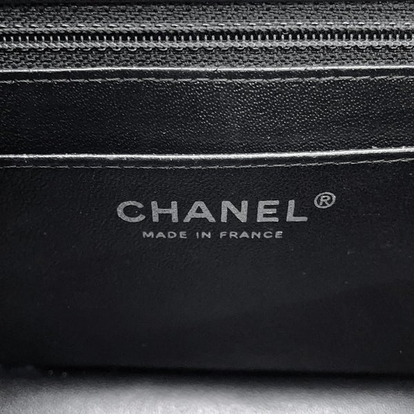シャネル チェーンショルダーバッグ ミニ クラシック マトラッセ ココマーク キャビアスキン A35200 CHANEL バッグ ミニマト 黒