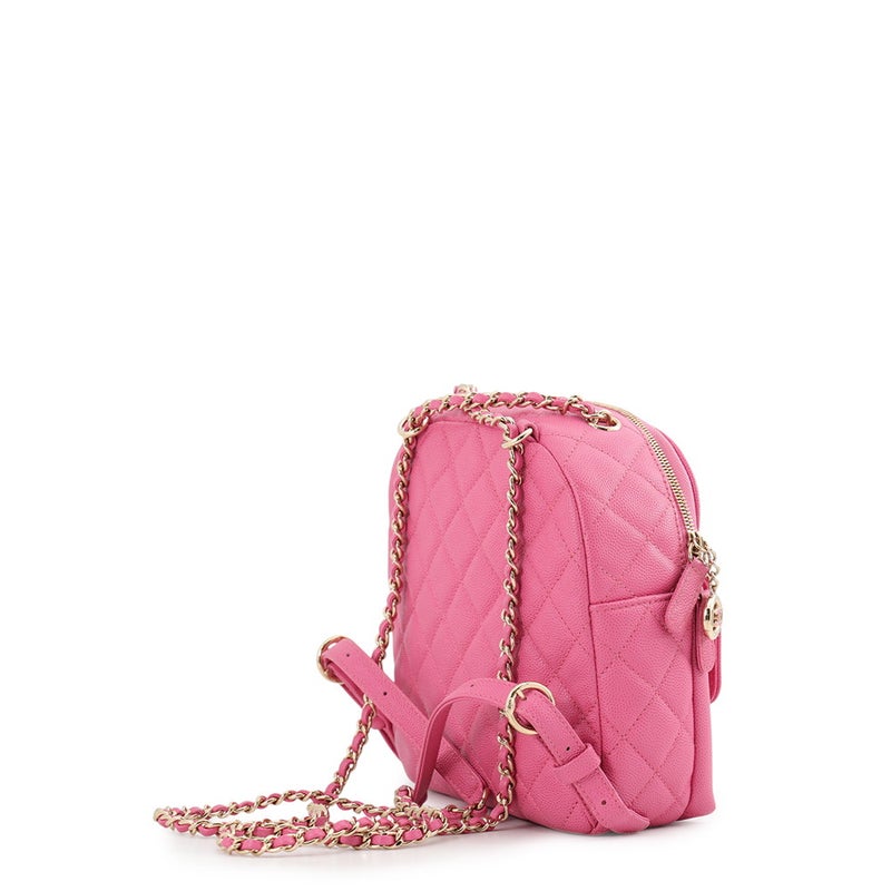 シャネル バックパック マトラッセ ココマーク キャビアスキン AS0004 CHANEL リュック バッグ