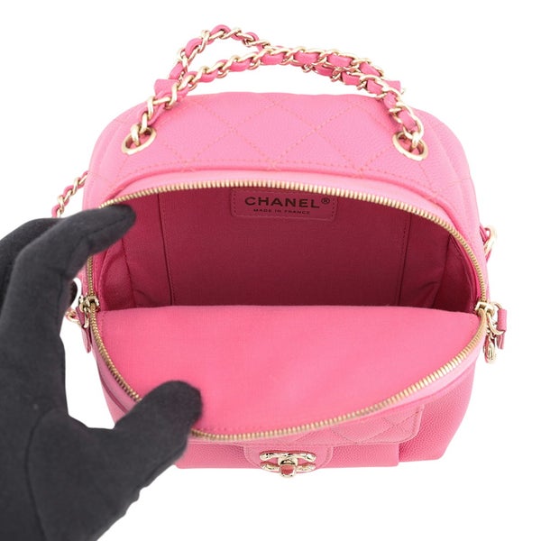 シャネル バックパック マトラッセ ココマーク キャビアスキン AS0004 CHANEL リュック バッグ