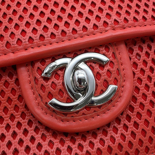 シャネル チェーンショルダーバッグ フレンチリビエラ パンチングレザー A67652 CHANEL